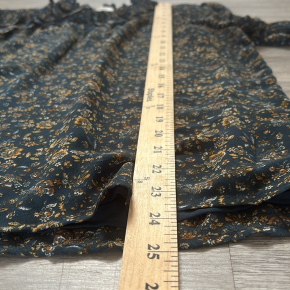 Anthropologie Pleione Top Women’s Blouse Size Small  Floral Shirt - Picture 6 of 9